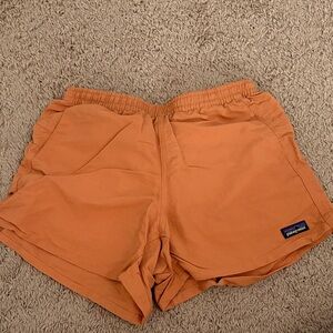 Patagonia Women's Athletic Orange Shorts